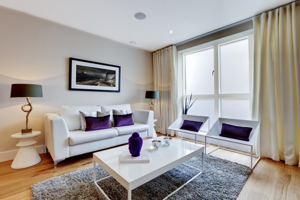 Canary Wharf  | Living room | Interior Designers